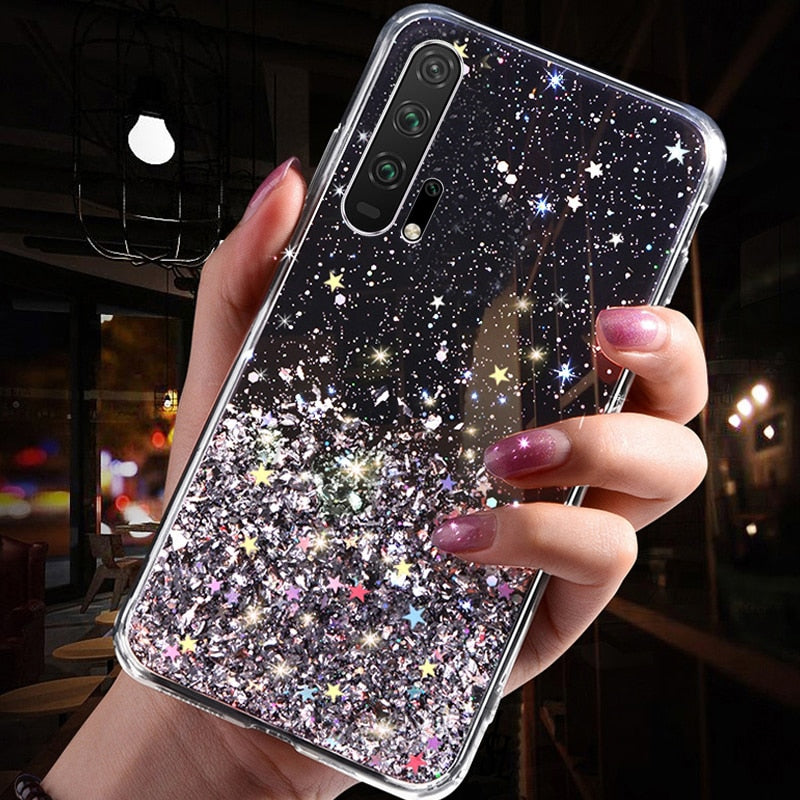 glitter-luxury-soft-phone-case-for-huawei - ShieldSleek