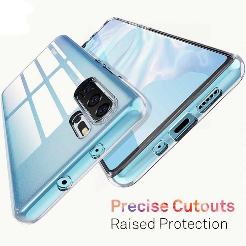 ultra-thin-silicone-case-for-huawei-transparent-shell - ShieldSleek