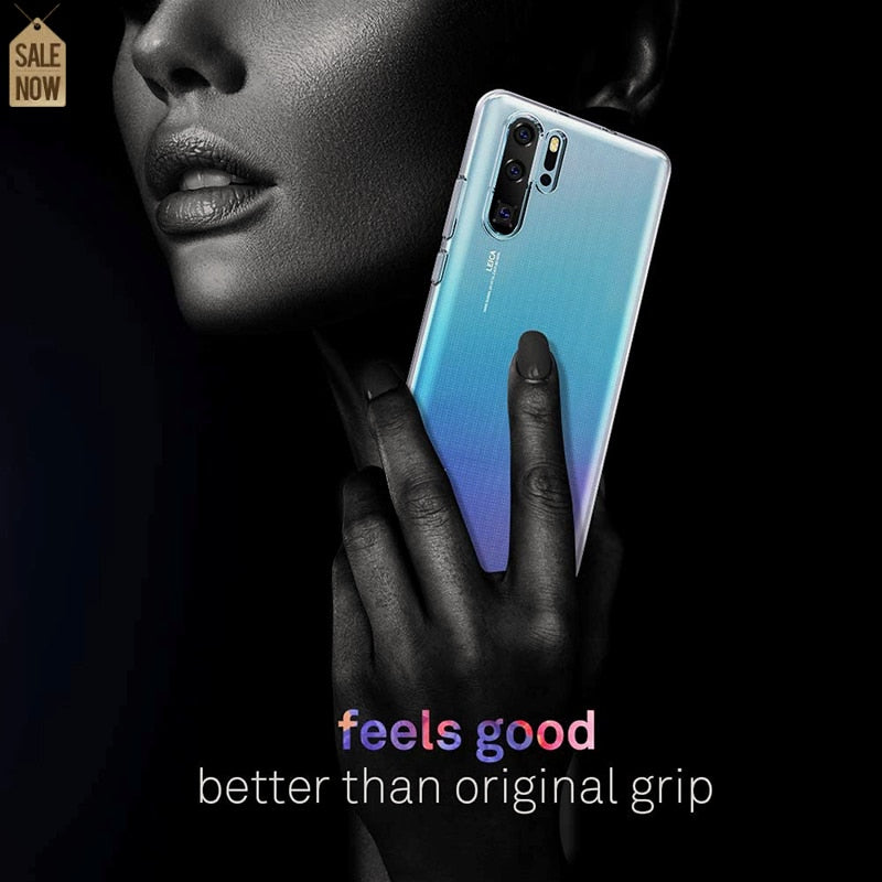 ultra-thin-silicone-case-for-huawei-transparent-shell - ShieldSleek