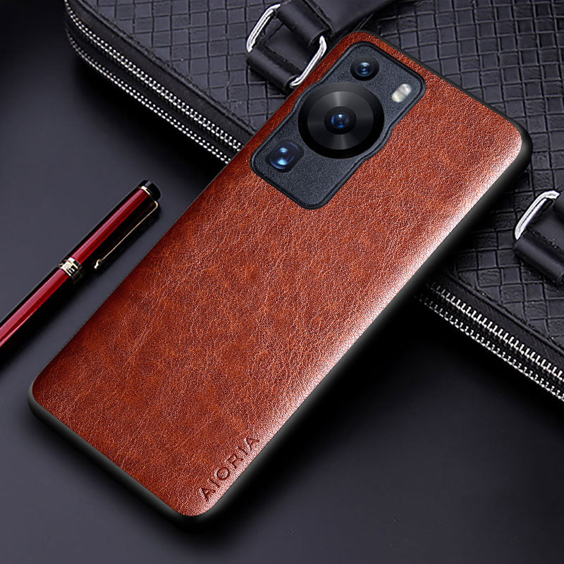 luxury-leather-huawei-p60-pro-case - ShieldSleek