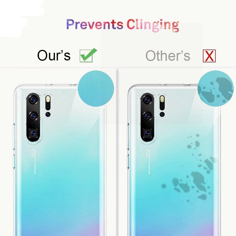 ultra-thin-silicone-case-for-huawei-transparent-shell - ShieldSleek