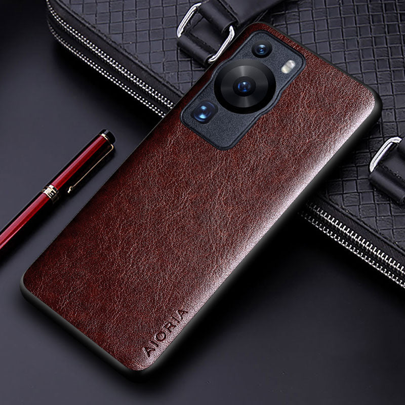 luxury-leather-huawei-p60-pro-case - ShieldSleek