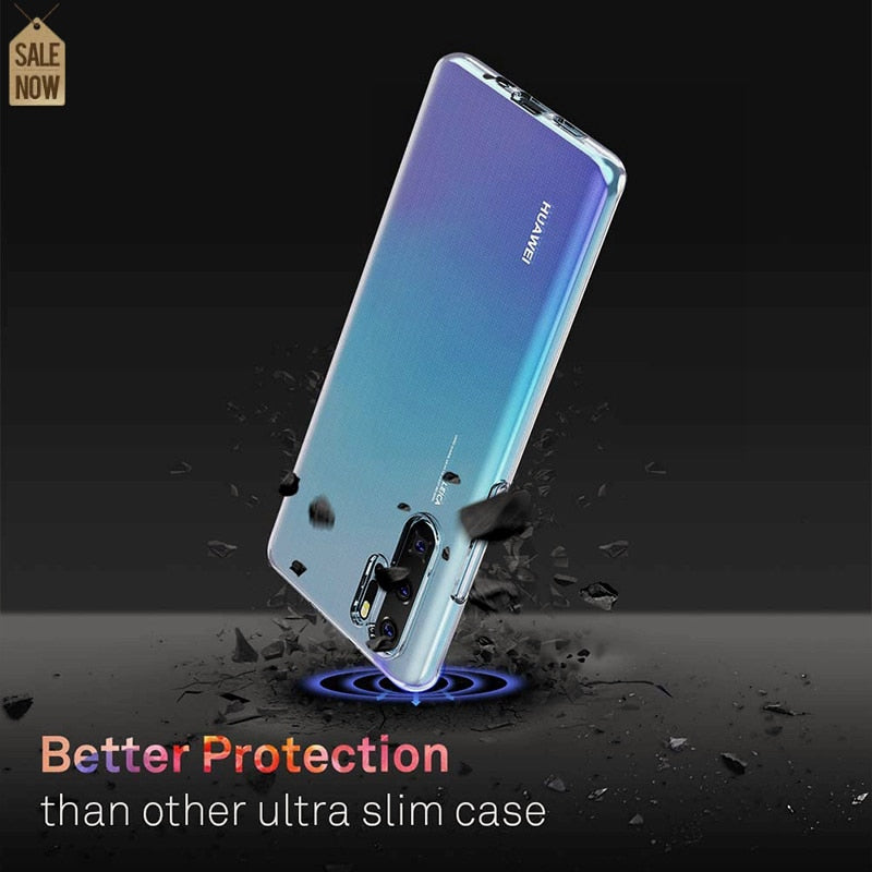 ultra-thin-silicone-case-for-huawei-transparent-shell - ShieldSleek