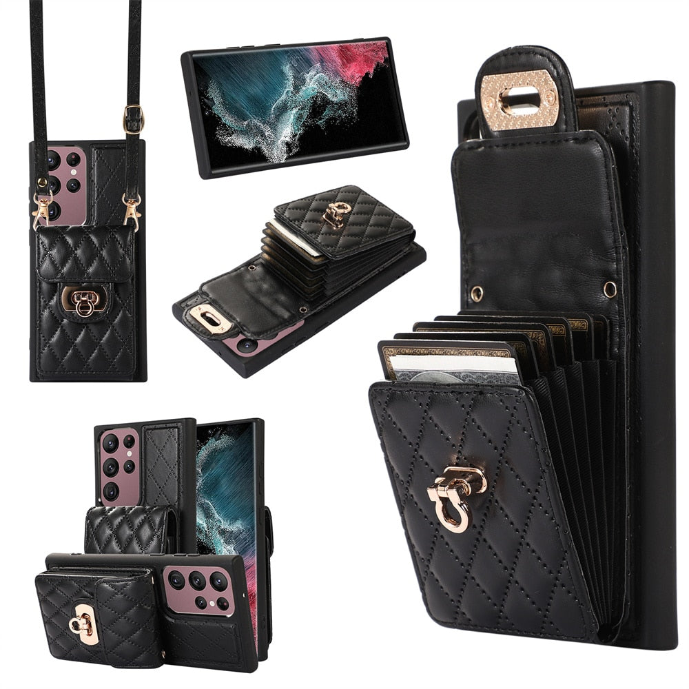 leather-samsung-galaxy-wallet-phone-case - ShieldSleek