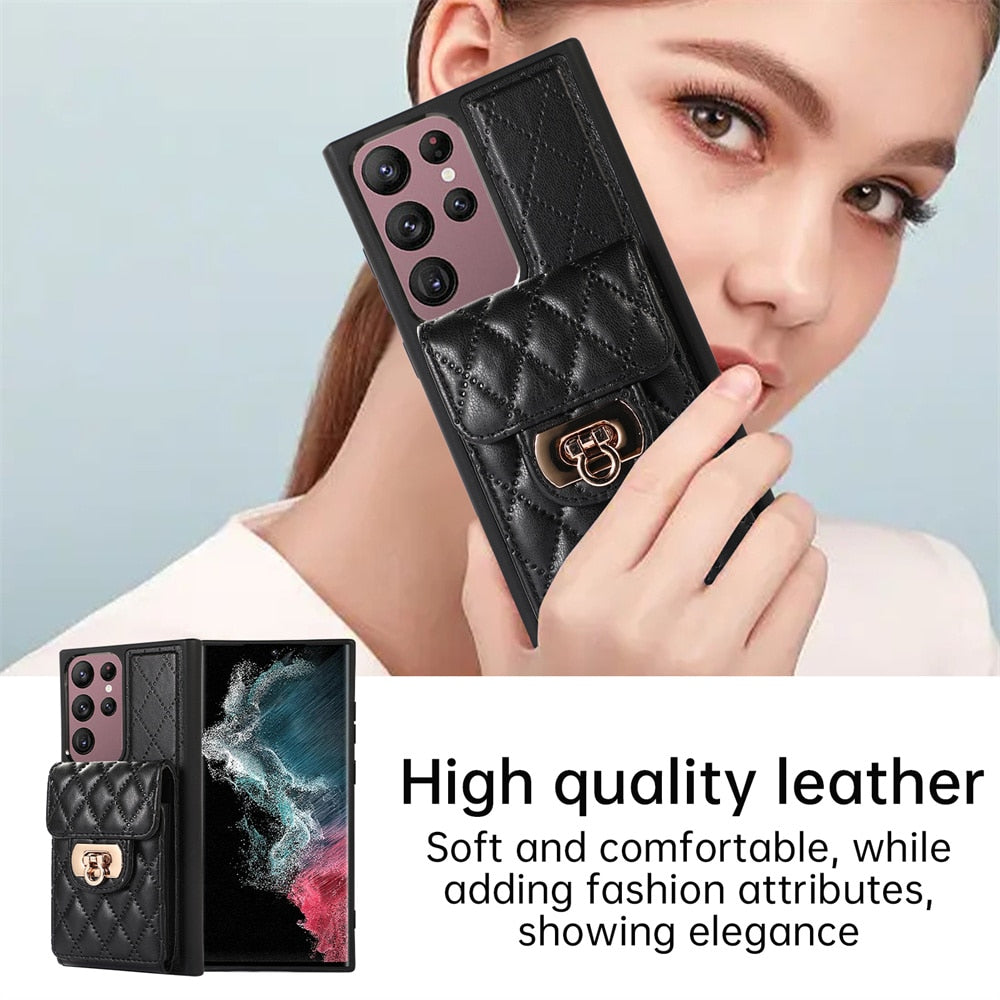leather-samsung-galaxy-wallet-phone-case - ShieldSleek