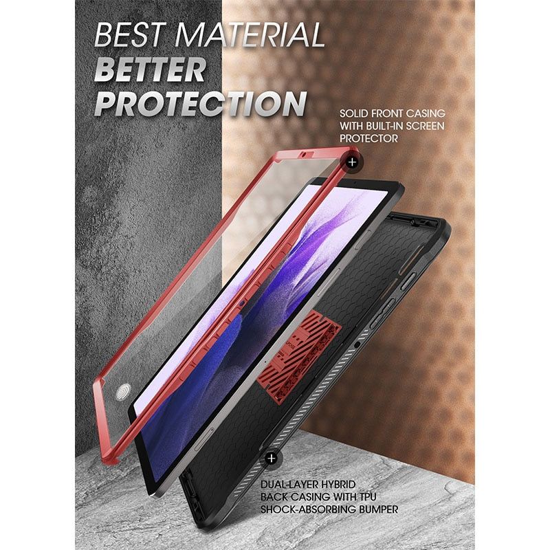 Samsung Galaxy Tab S7 Pro Heavy Duty Full-Body Rugged Case - ShieldSleek