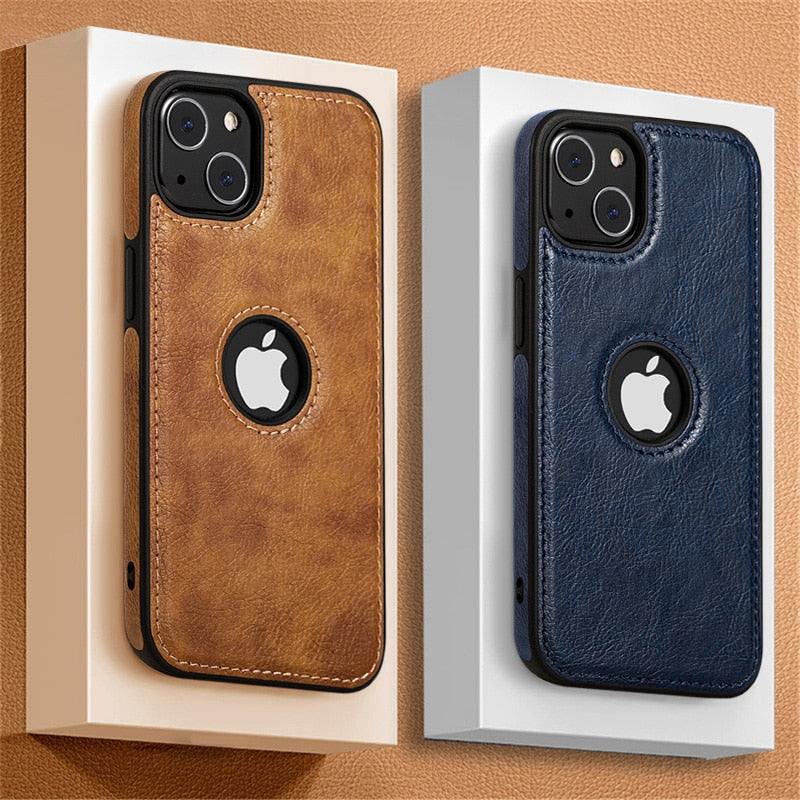 Soft Leather Case for iPhone - ShieldSleek