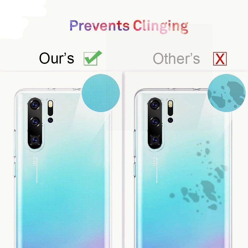 Ultra Thin Silicone Case For Huawei Transparent Shell - ShieldSleek