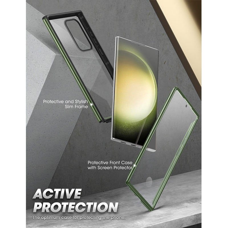 Samsung Galaxy S23 Ultra Case UB Edge XT Slim Frame Clear Protective Case - ShieldSleek