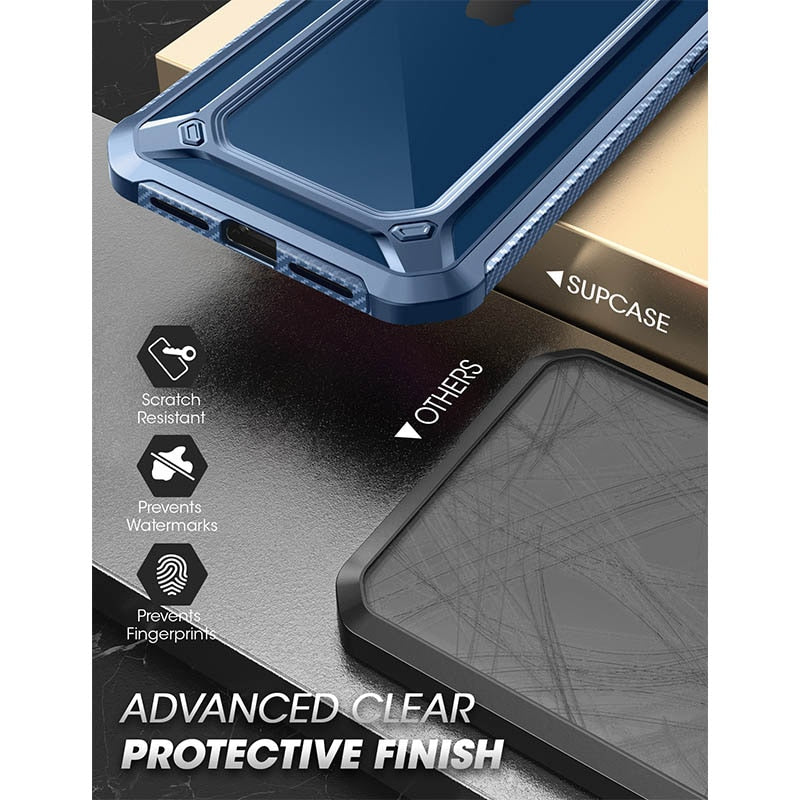 iPhone 12 Pro Case 6.1 Inch EXO Serie Premium Hybrid Protective Clear Case - ShieldSleek