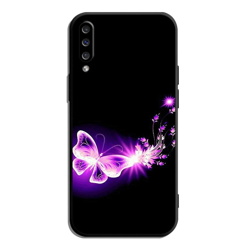 Purple Butterfly Phone Case For Samsung Galaxy - ShieldSleek