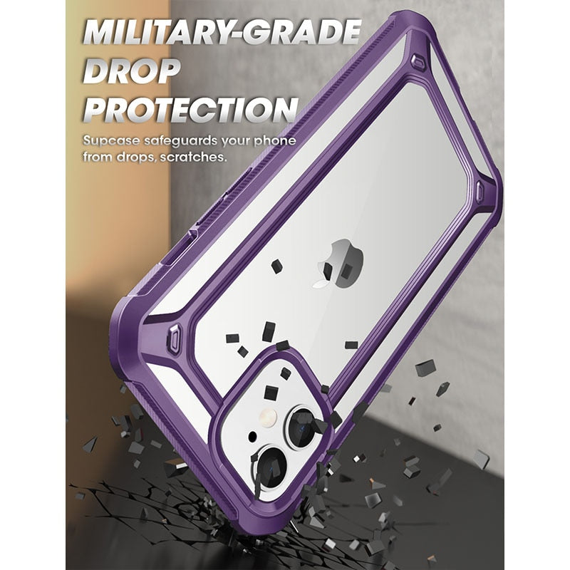 iPhone 12 Pro Case 6.1 Inch EXO Serie Premium Hybrid Protective Clear Case - ShieldSleek