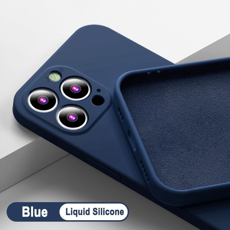 Square iphone-liquid-silicone-case- ShieldSleek