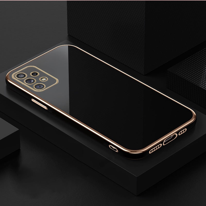 electroplated-plating-square-frame-phone-cases-for-the-samsung-galaxy- ShieldSleek