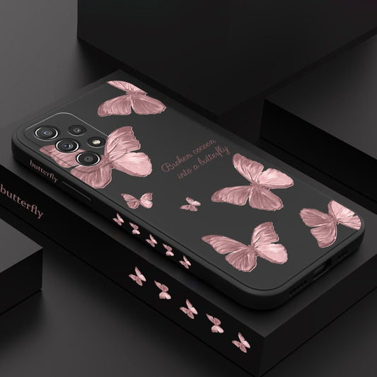 flower-butterfly-love-phone-case-for-samsung-liquid-silicone-cover - ShieldSleek