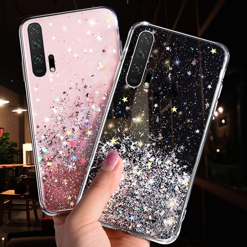 glitter-luxury-soft-phone-case-for-huawei - ShieldSleek