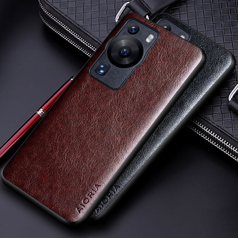 luxury-leather-huawei-p60-pro-case - ShieldSleek