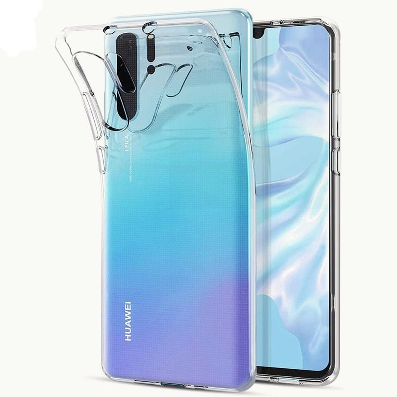 ultra-thin-silicone-case-for-huawei-transparent-shell - ShieldSleek